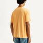 Men's Textured Regular Fit T-Shirt - Back View