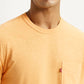 Men's Textured Regular Fit T-Shirt - Detail View