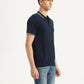 Men's Striped Slim Fit Polo T-Shirt - Side View