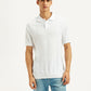 Men's Redloop Textured Slim Fit Polo T-Shirt - Front View