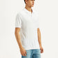 Men's Redloop Textured Slim Fit Polo T-Shirt - Side View