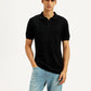 Men's Redloop Textured Slim Fit Polo T-Shirt - Styleshot View