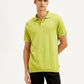 Men's Solid Slim Fit Polo T-Shirt - Styleshot View