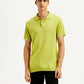 Men's Solid Slim Fit Polo T-Shirt - Front View