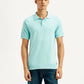 Men's Solid Slim Fit Polo T-Shirt - Front View