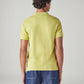 Men's Solid Yellow Pique Polo T-shirt - 20 View
