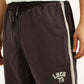 Men's Brown Regular Fit Mid Rise Shorts - Detail View