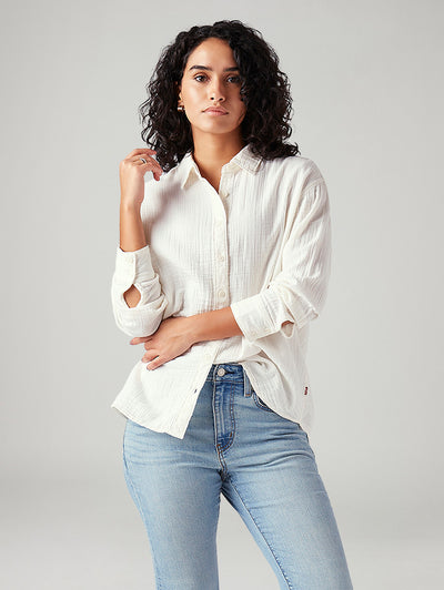 Women's Textured Regular Fit Shirt