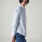Women's Striped Relaxed Fit Shirt - Side View