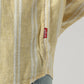 Women's Striped Relaxed Fit Linen Shirt - Detail View