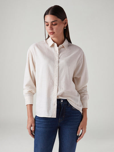 levi's Women's Solid Relaxed Fit Shirt-picture-11