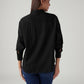 Women's Solid Relaxed Fit Shirt - Back View
