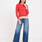 Women's Colorblock Regular Fit Top - 6 View