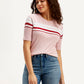 Women's Striped Slim Fit T-shirt