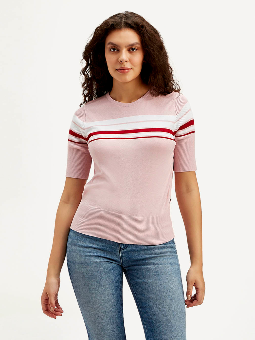 Women's Striped Slim Fit T-shirt