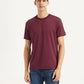 Men's Solid Slim Fit T-shirt - Front View
