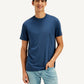 Men's Solid Round Neck T-Shirt - Styleshot View