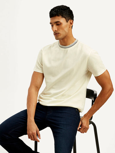 Men's Redloop Solid Slim Fit T-shirt-image-10