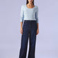 Women's Dark Blue Loose Fit High Rise Redloop Jeans - eb8a20a2-adc9-4352-8cfd-846113892595 View