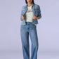 Women's Light Blue Loose Fit High Rise Redloop Jeans - ca61f594-8740-4799-b2ba-009a1facd5f9 View