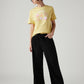 Women's Black XL Straight Loose Fit Mid Rise Jeans - Styleshot View