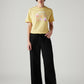 Women's Black XL Straight Loose Fit Mid Rise Jeans - Front View