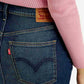 Women's High Rise Regular Fit Denim Skirt - Detail View