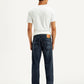 Men's 555'96 Blue Loose Fit Mid Rise Jeans - Back View