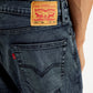 Men's 555'96 Blue Loose Fit Mid Rise Jeans - Detail View