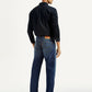 Men's 555 Dark Indigo Loose Fit Mid Rise Jeans - Back View