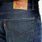 Men's 555 Dark Indigo Loose Fit Mid Rise Jeans - Detail View