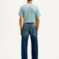 Men's 555 Med Indigo Loose Fit Mid Rise Jeans - Back View