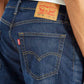 Men's 555 Dark Blue Loose Fit Mid Rise Jeans - Detail View