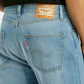 Men's 555 Light Blue Loose Fit Mid Rise Jeans - Detail View