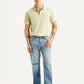 Men's 555 Light Blue Loose Fit Mid Rise Jeans - Styleshot View