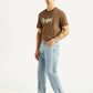 Men's 555 Light Blue Loose Fit Mid Rise Jeans - Side View