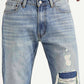 Men's 555 Light Blue Relaxed Straight Fit Mid Rise Jeans - Detail View