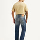 Men's Tinted 555 Blue Relaxed Straight Fit Mid Rise Jeans - Back View