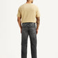 Men's 555 Charcoal Grey Loose Fit Mid Rise Jeans - Back View