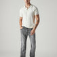 Men's 555 Grey Relaxed Straight Fit Mid Rise Jeans - Styleshot View