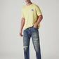 Men's 555 Indigo Relaxed Straight Fit Mid Rise Jeans - Styleshot View