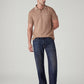 Men's 555 Dark Indigo Relaxed Straight Fit Mid Rise Selvedge Jeans - Styleshot View