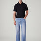 Men's 555 Light Indigo Relaxed Straight Fit Mid Rise Selvedge Jeans - 20 View