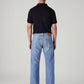 Men's 555 Light Indigo Relaxed Straight Fit Mid Rise Selvedge Jeans - 20 View