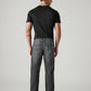 Men's 555 Charcoal Grey Relaxed Straight Fit Mid Rise Jeans - Back View