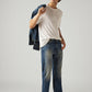 Men's 511 Blue Slim Fit Mid Rise Jeans - Styleshot View