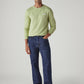 Men's 555 Dark Indigo Relaxed Straight Fit Mid Rise Jeans - Styleshot View