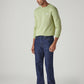 Men's 555 Dark Indigo Relaxed Straight Fit Mid Rise Jeans - Side View