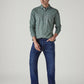 Men's 555 Blue Relaxed Straight Fit Mid Rise Jeans - Styleshot View