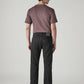Men's 555 Black Relaxed Straight Fit Mid Rise Jeans - Back View